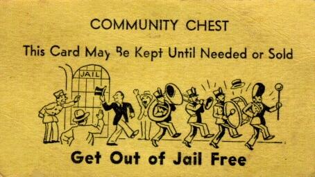 Eternal Security, the get-out-of-jail-free card evangelicals carry enabling them to party and live it up with the 100% assurance that they will not face the wrath of God!