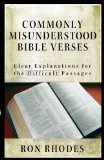 Commonly Misunderstood Bible Verses by Ron Rhodes