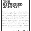 The Best of The Reformed Journal edited by James Bratt and Ronald Wells